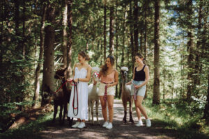 Alpaka Wanderung Alpakahof Tegernsee